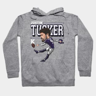 Justin Tucker Baltimore Cartoon Hoodie